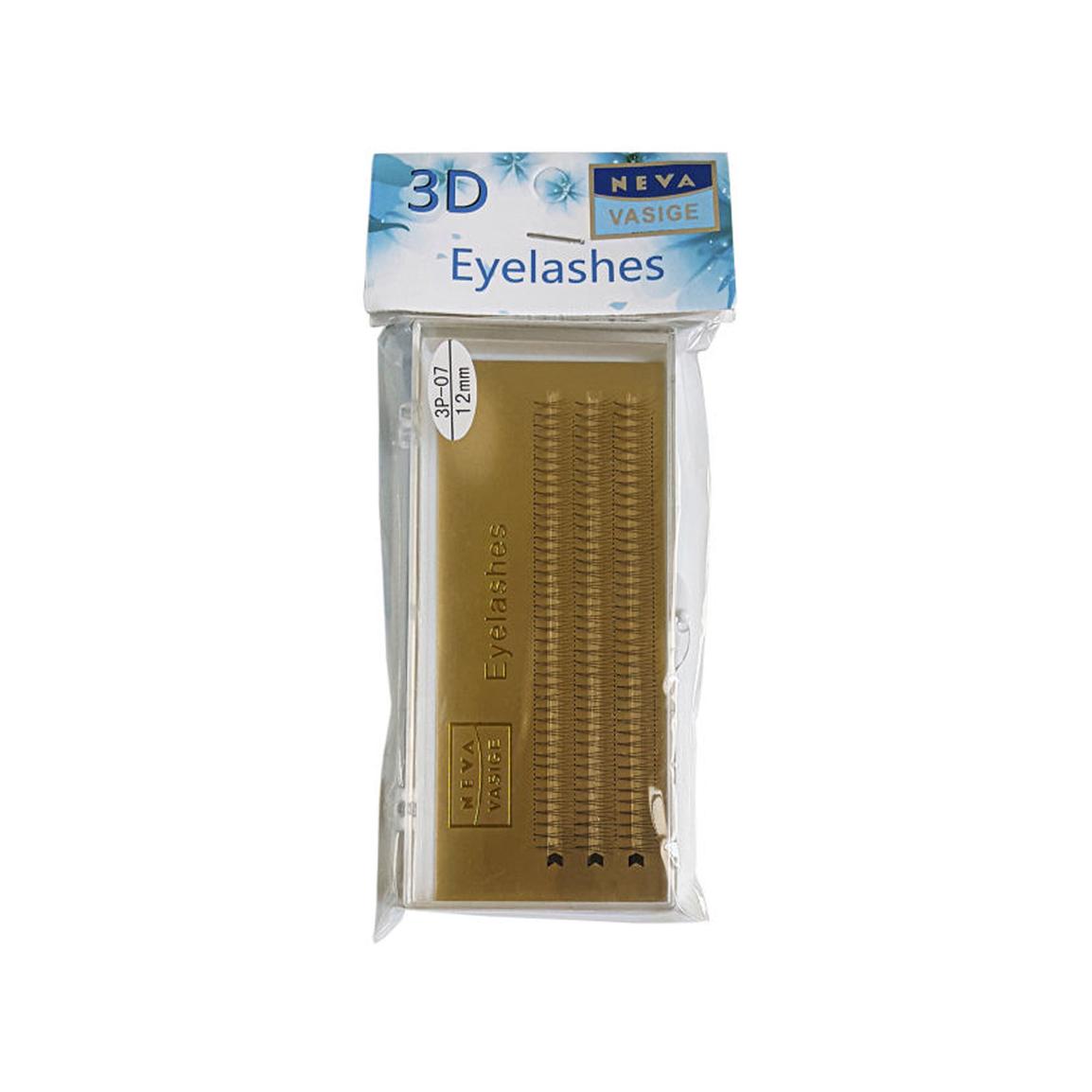 مژه مصنوعی مدل 3D 12mm