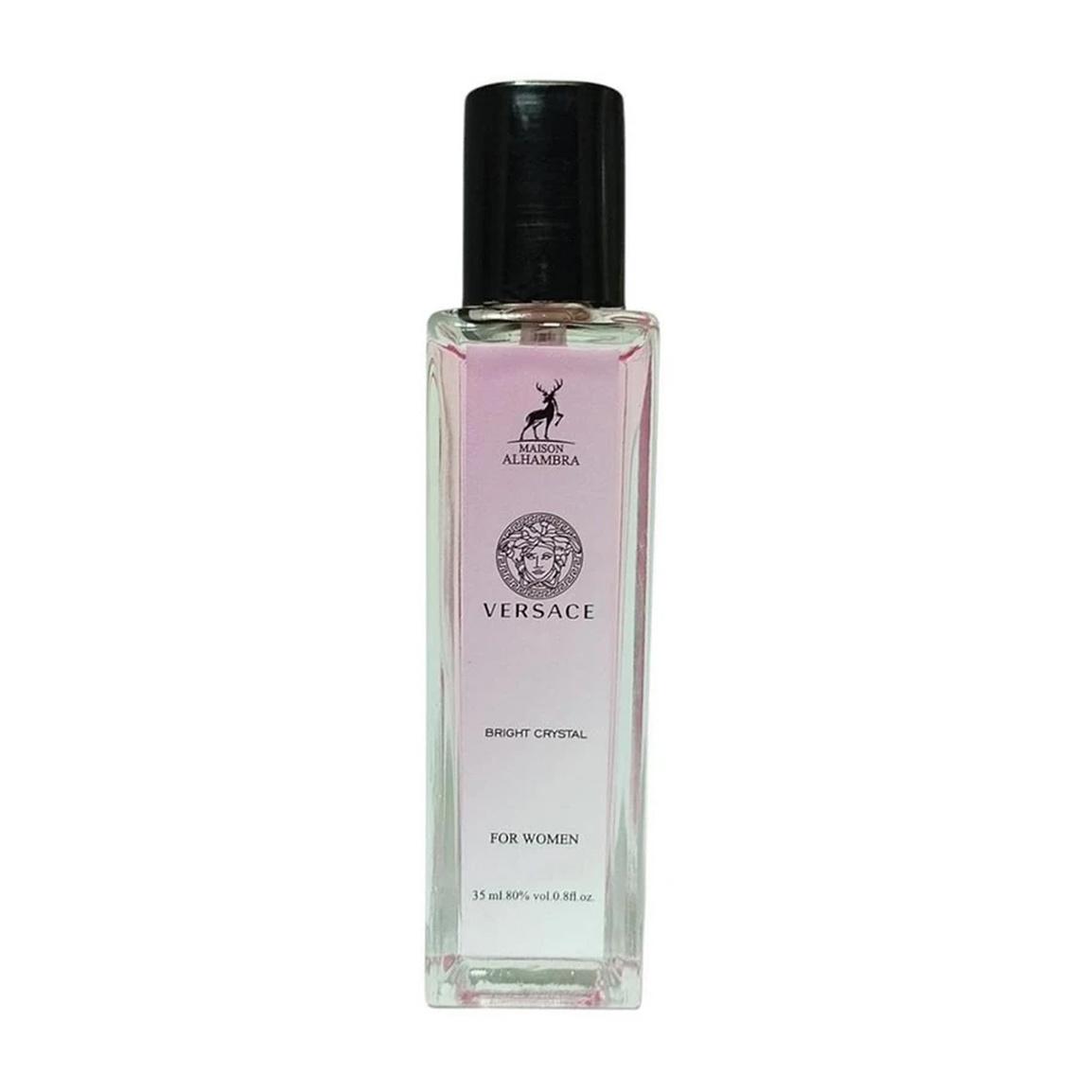 عطر جیبی زنانه مدل Versace Bright Crystal حجم 35 میلیلیتر