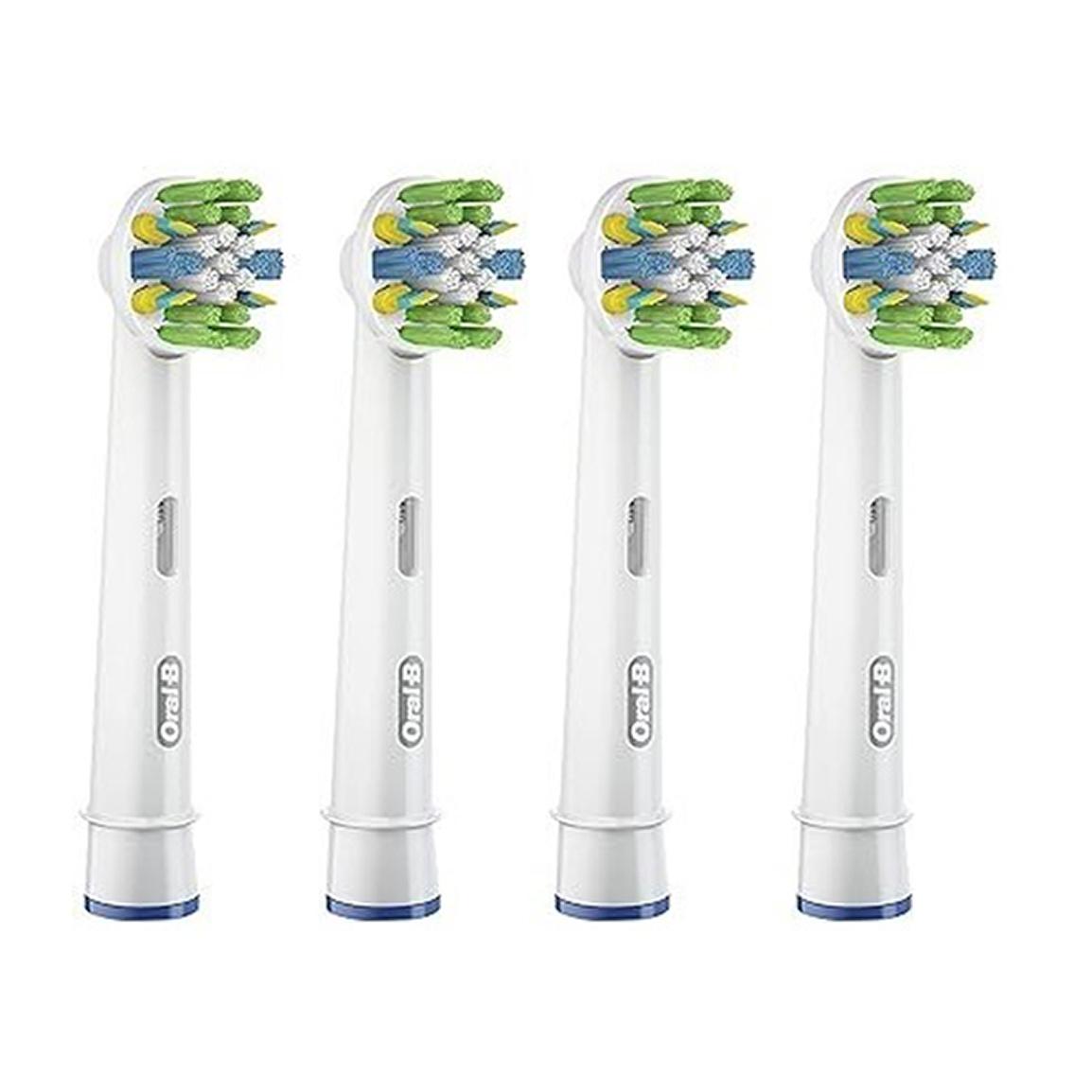 سری یدک مسواک برقی مدل Floss Action بسته 4 عددی
