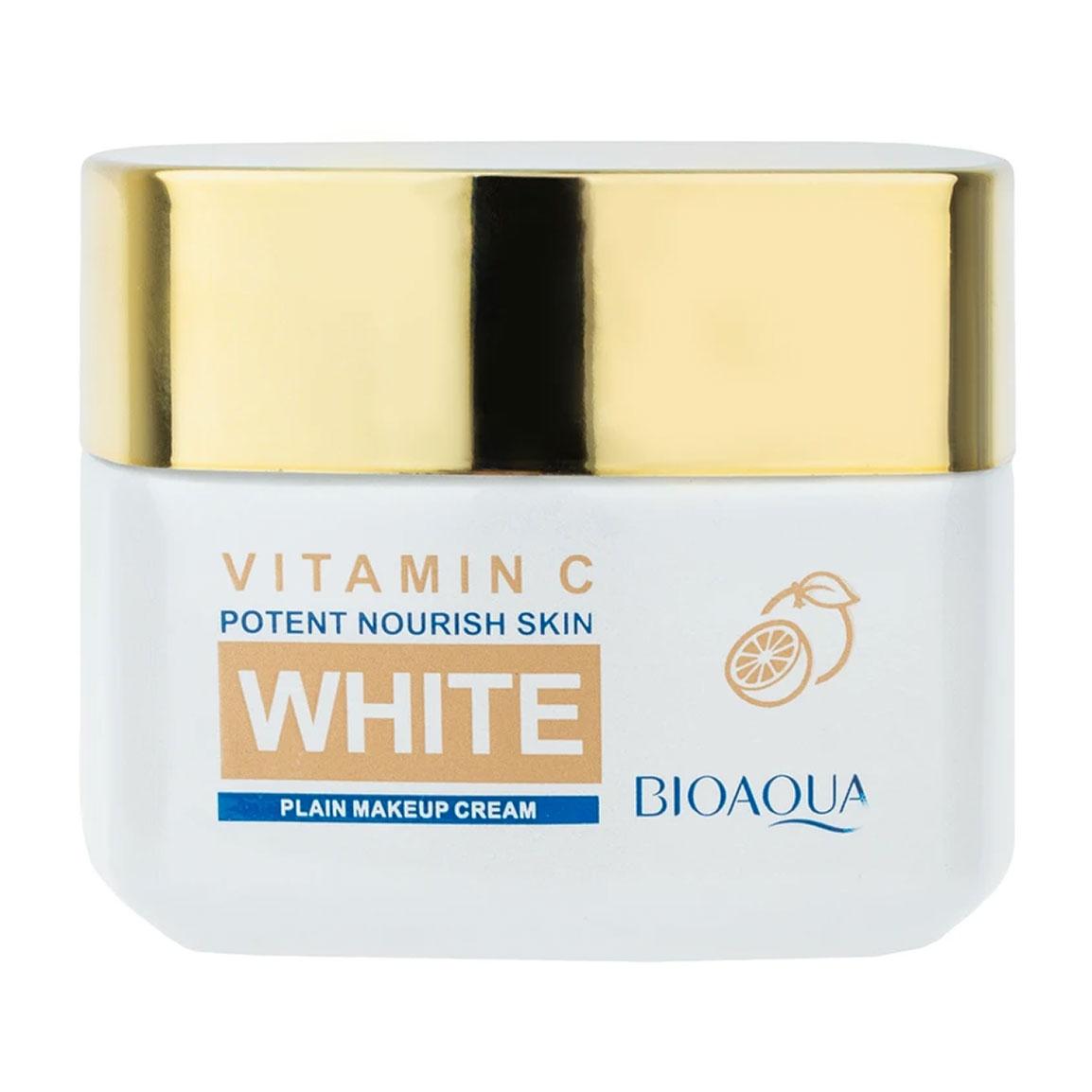 کرم روشن کننده روز و شب صورت مدل Vitamin C مناسب برای انواع پوست وزن 50 گرم