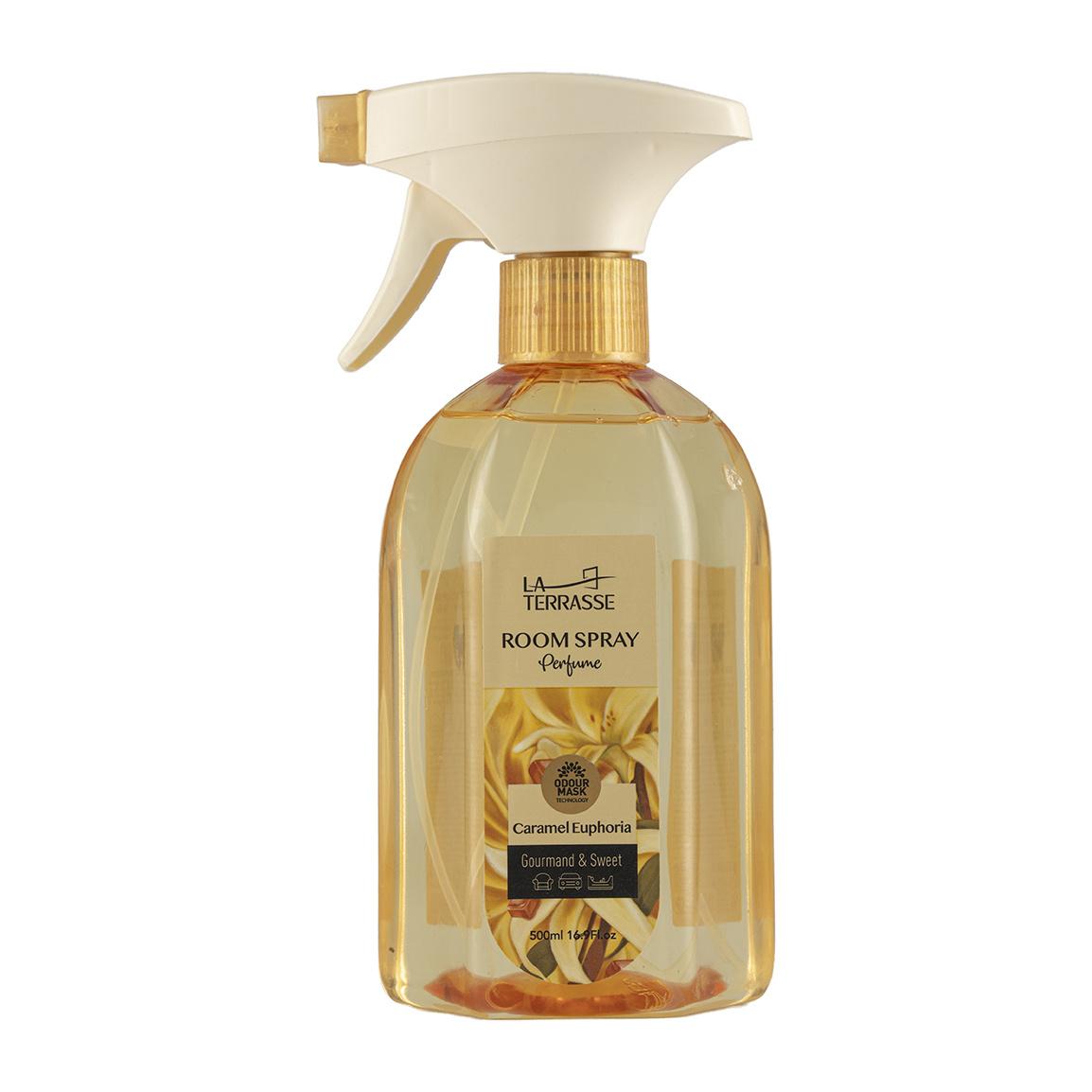 اسپری خوشبو کننده محیط و هوا مدل Caramel Euphoria حجم 500 میلی لیتر