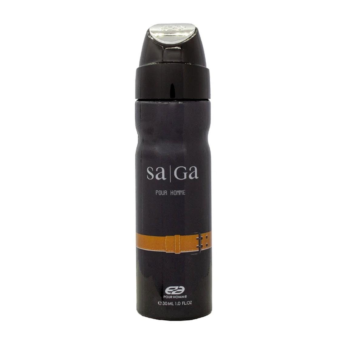 عطر جیبی مردانه مدل Saga حجم 30 میلی لیتر