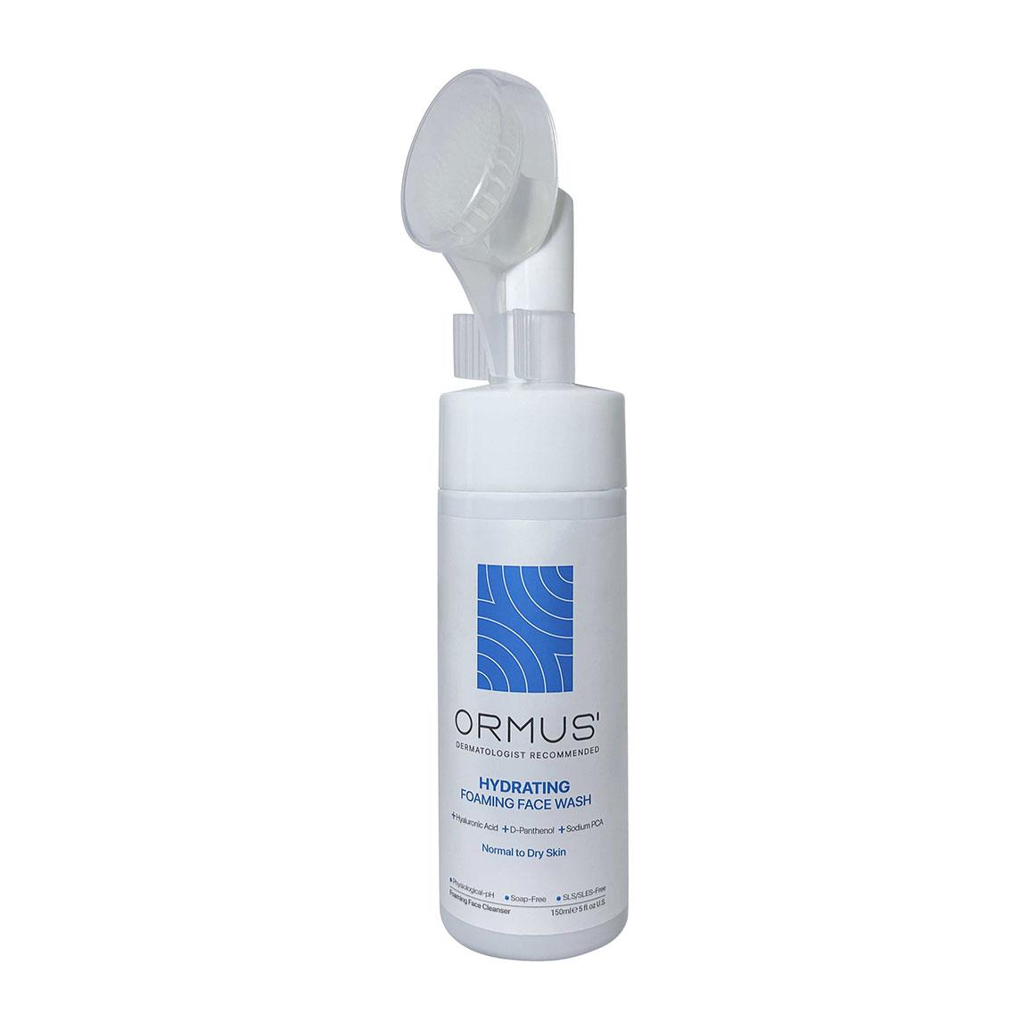 فوم شسـتشوی صـورت براش دار مدل Hydrating مناسب پوســت نرمال تا خشــک حجم 150 میلی لیتر