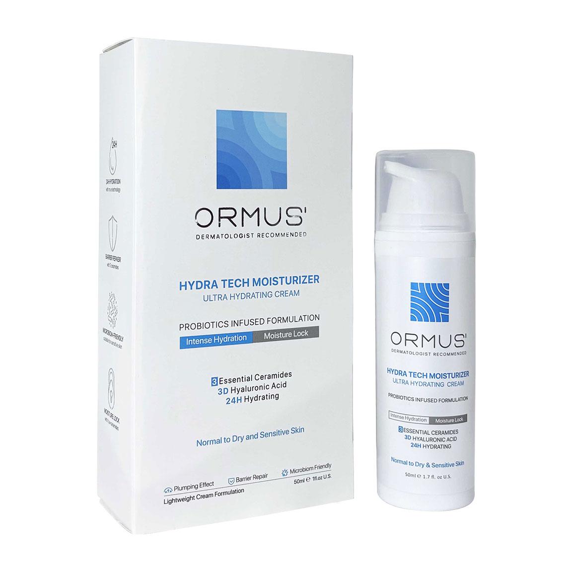 کرم مرطوب کننده فوق العاده قوی مدل Hydra Tech Moisturizer مناسب پوست نرمال تا خشک و حساس حجم 50 میلی لیتر