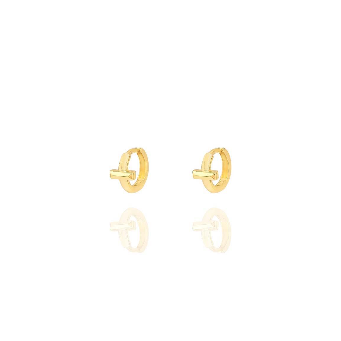 گوشواره طلا 18عیار مدل تیفانی