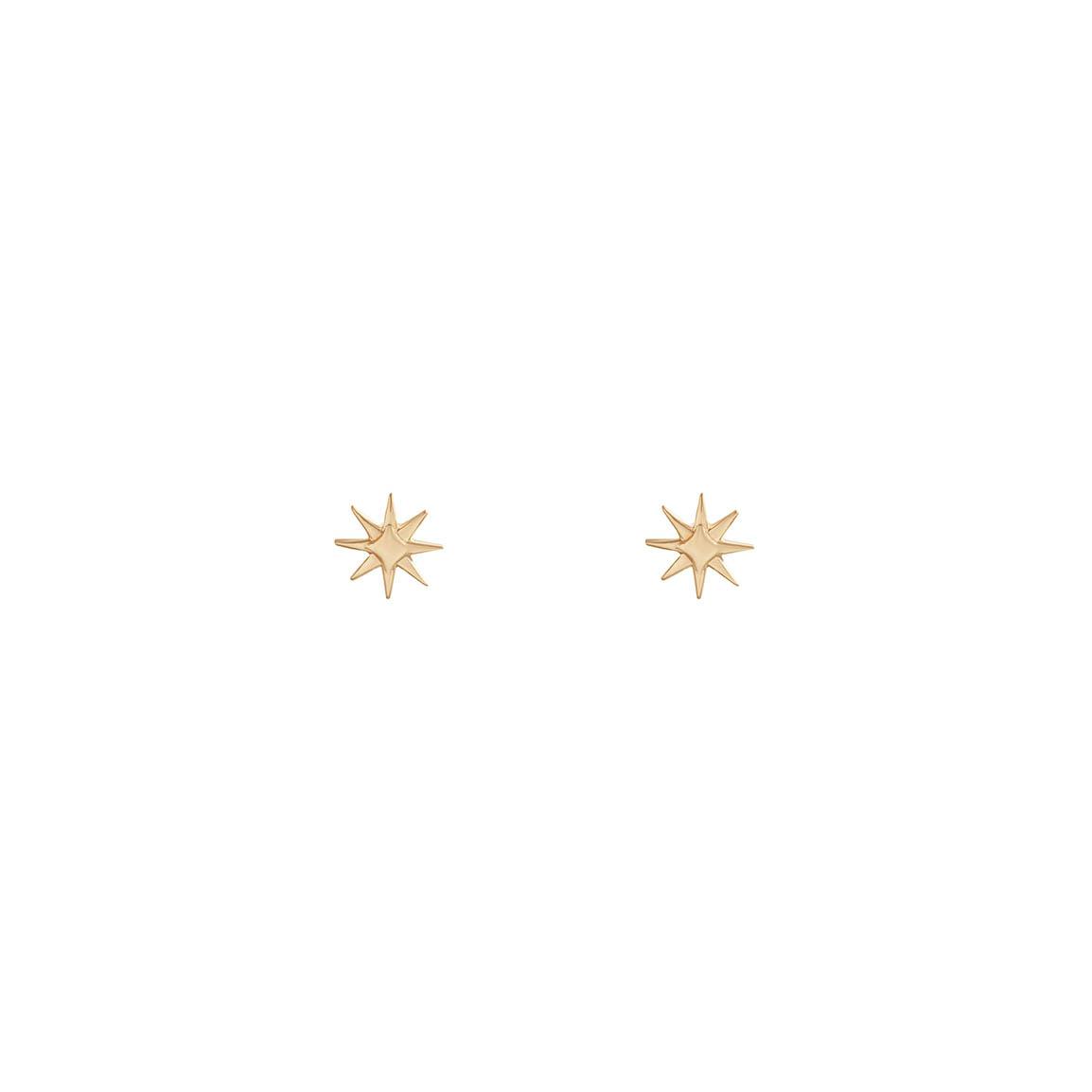 گوشواره طلا 18 عیار مدل طلوع