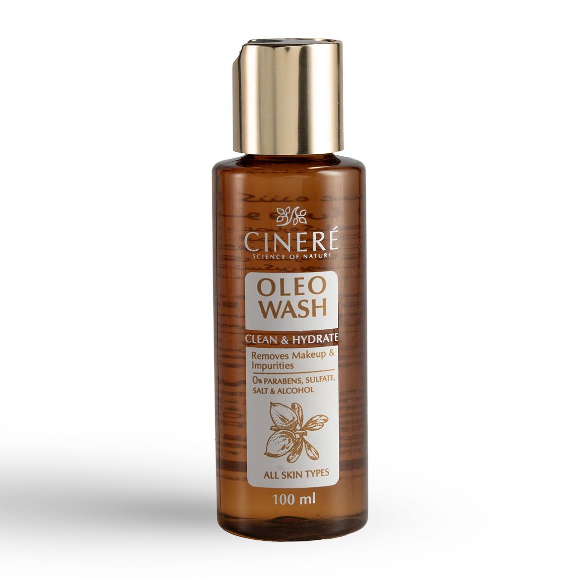 روغن پاک کننده آرایش و آلودگی مدل Oleo Wash مناسب انواع پوست حجم 100 میلی لیتر