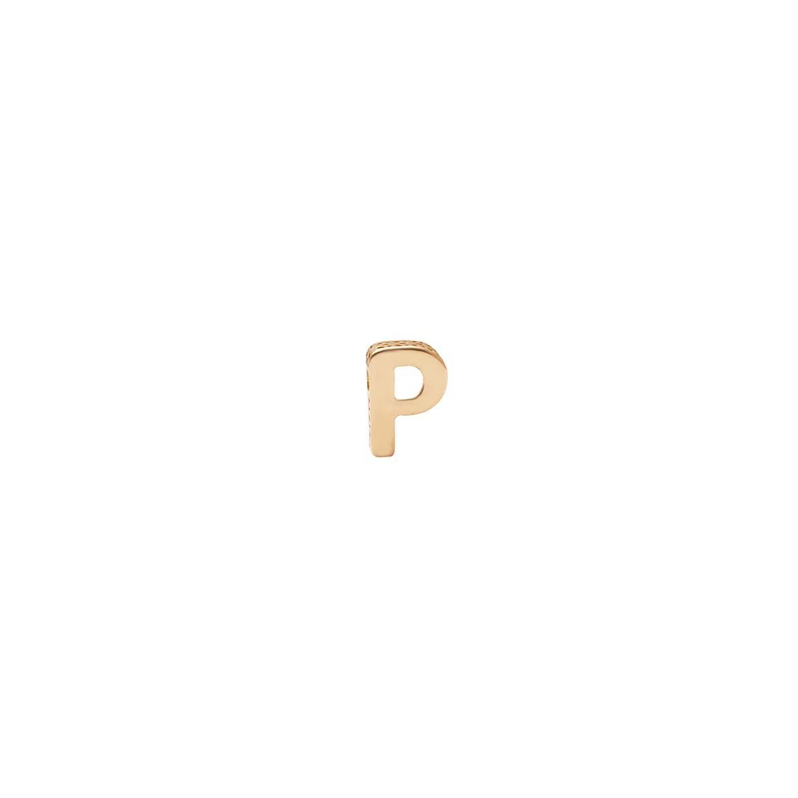 آویز طلا 18 عیار مدل برجسته P