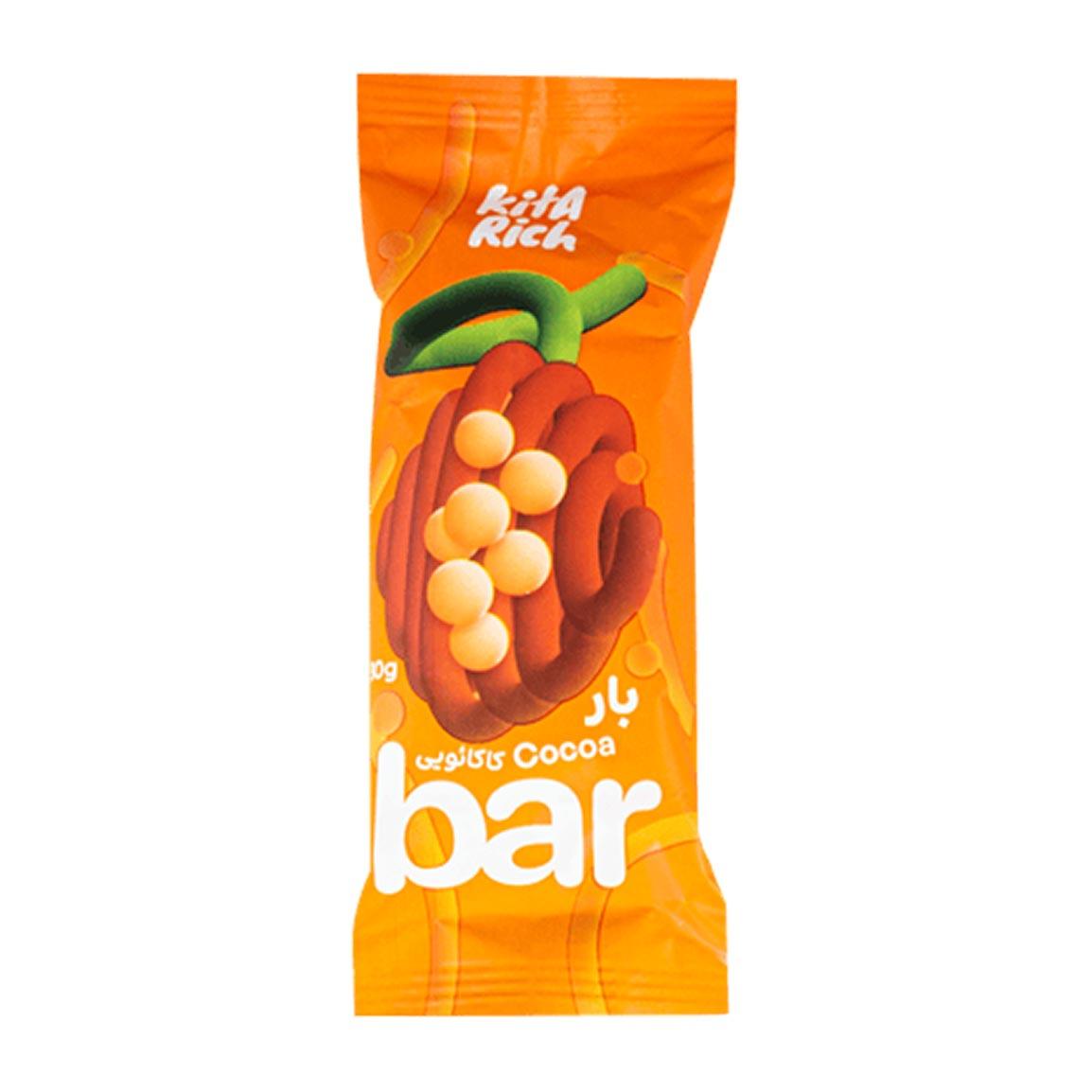 بار کاکائویی وزن 30 گرم