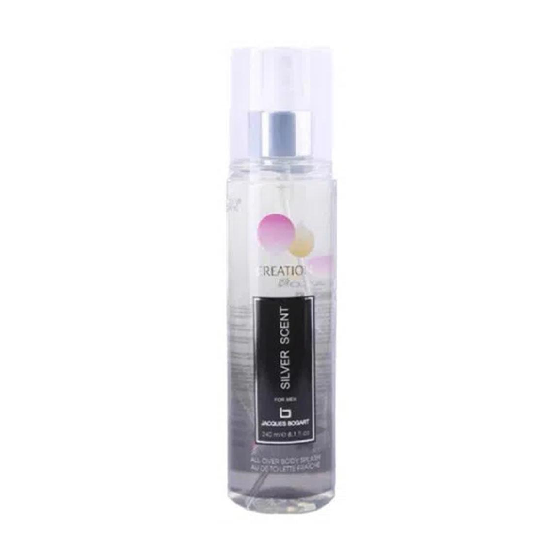 بادی اسپلش مردانه مدل Silver Scent حجم 240 میلی لیتر