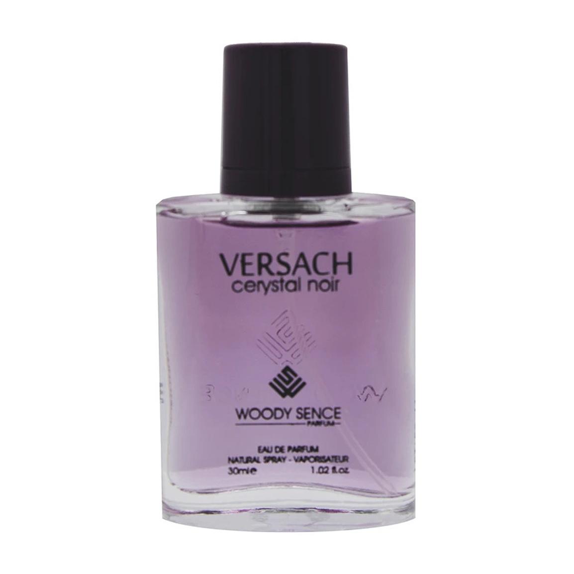 عطر جیبی زنانه مدل Versace Crystal Noir حجم 30 میلی لیتر