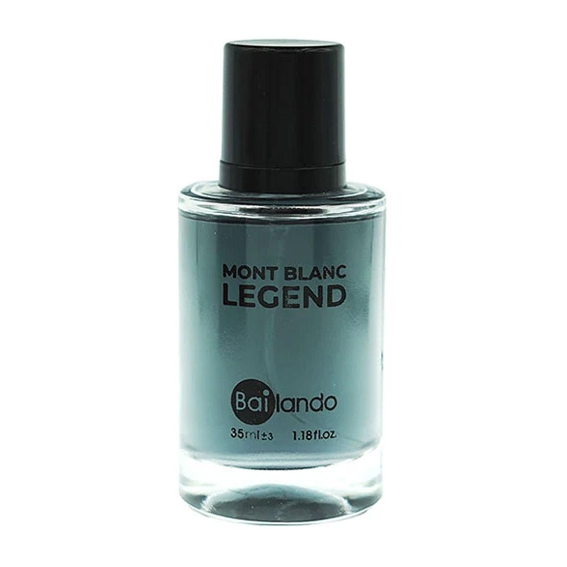 عطر جیبی مردانه مدل Mont Blanc Legend حجم 35 میلی لیتر