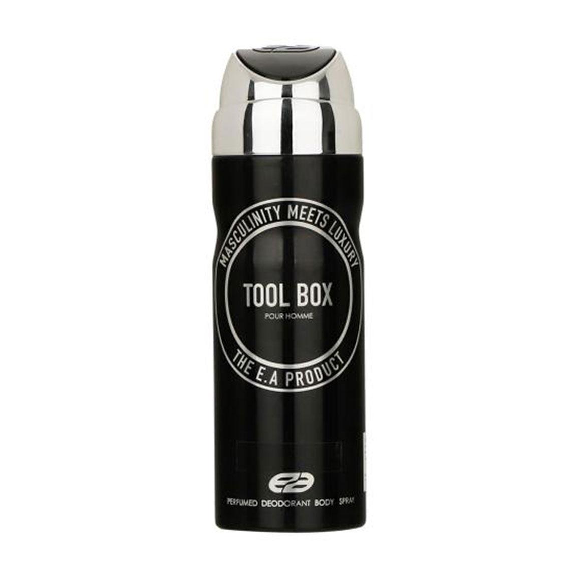 اسپری خوشبو کننده بدن مردانه مدل Tool Box حجم 200 میلی لیتر