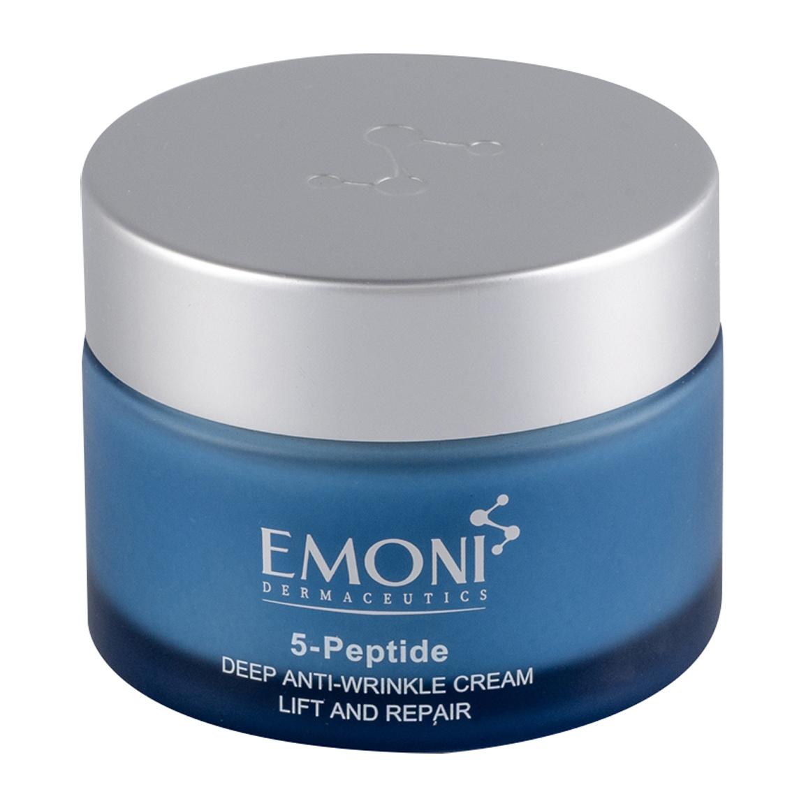 کرم ضد چروک مدل 5 peptide بالای 34 سال حجم 50 میلی لیتر