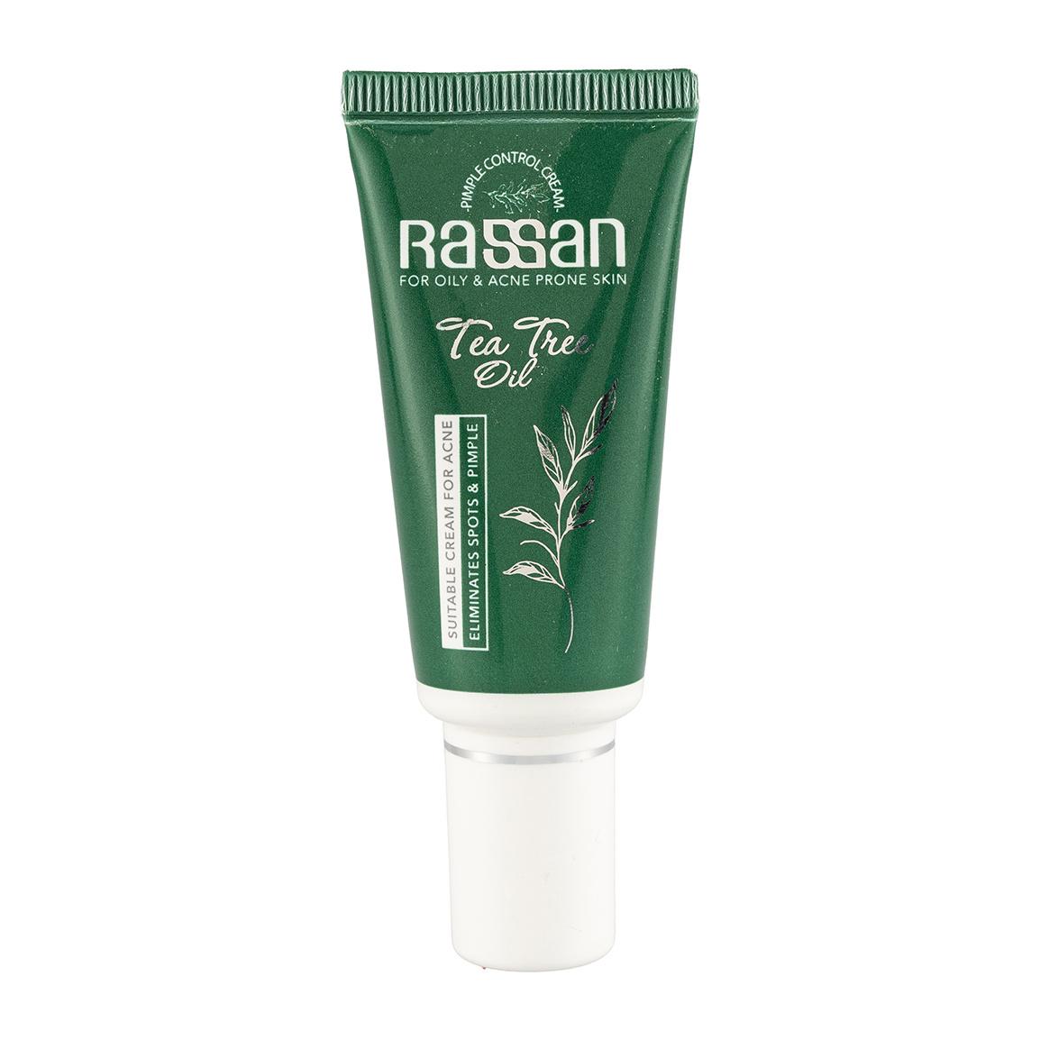 کرم ضد جوش مدل Tea Tree مناسب پوست های چرب و دارای جوش و آکنه حجم 20 میلی لیتر