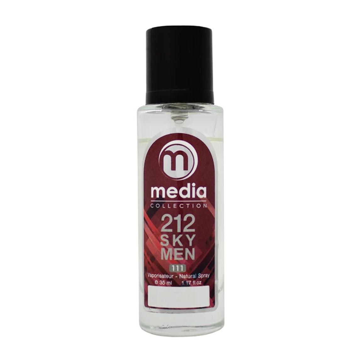 عطر جیبی مردانه مدیا مدل 212 Sky حجم 35 میلی لیتر