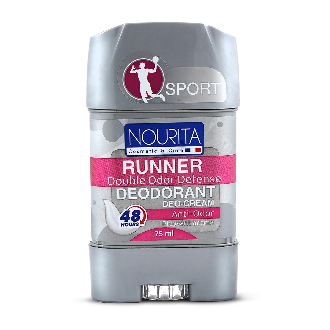 استیک کرمی خوشبو کننده بدن اسپرت مدل Runner حجم 75 میلی لیتر