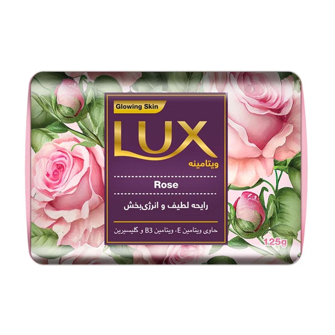 صابون با رایحه گل رز وزن 90 گرم