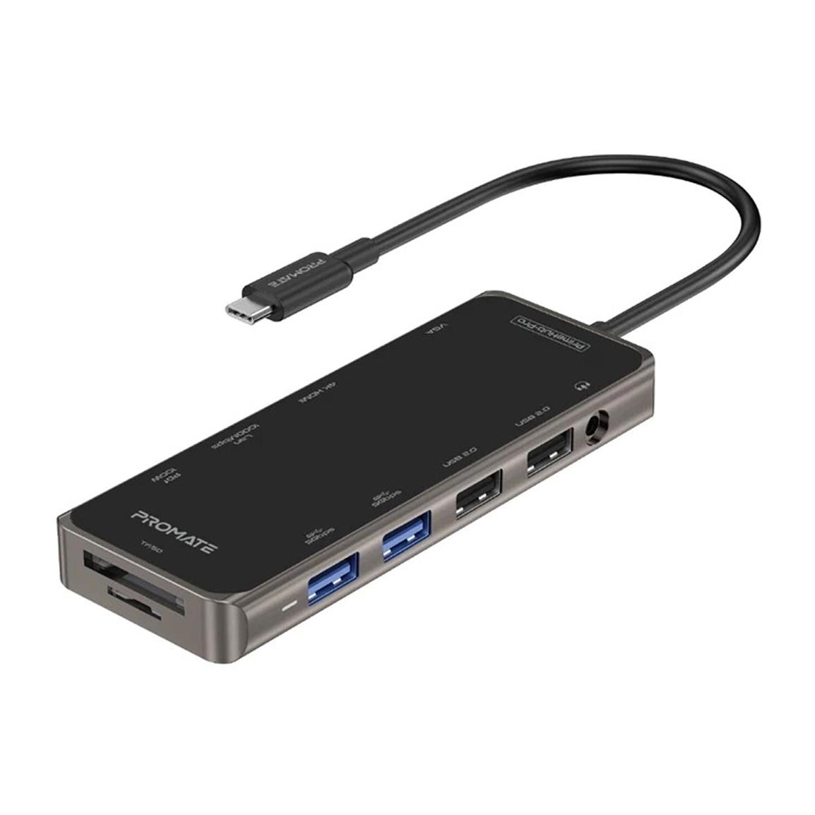 هاب USB C مدل PRIMEHUB PRO با 11 درگاه خروجی