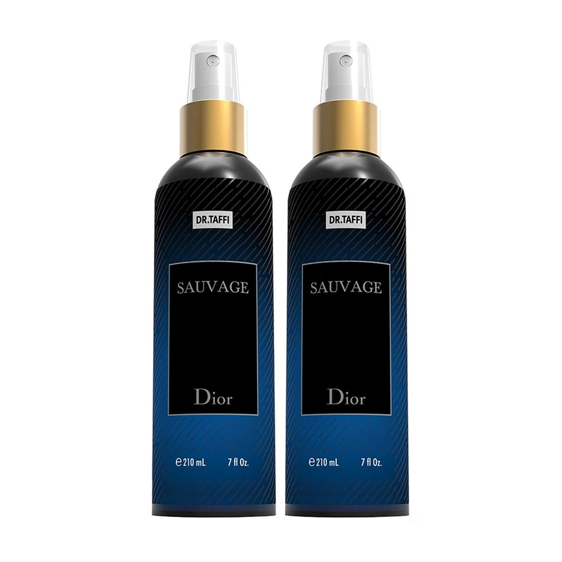 پک 2 عددی بادی اسپلش مردانه مدل Dior Savage حجم 210 میلی لیتر