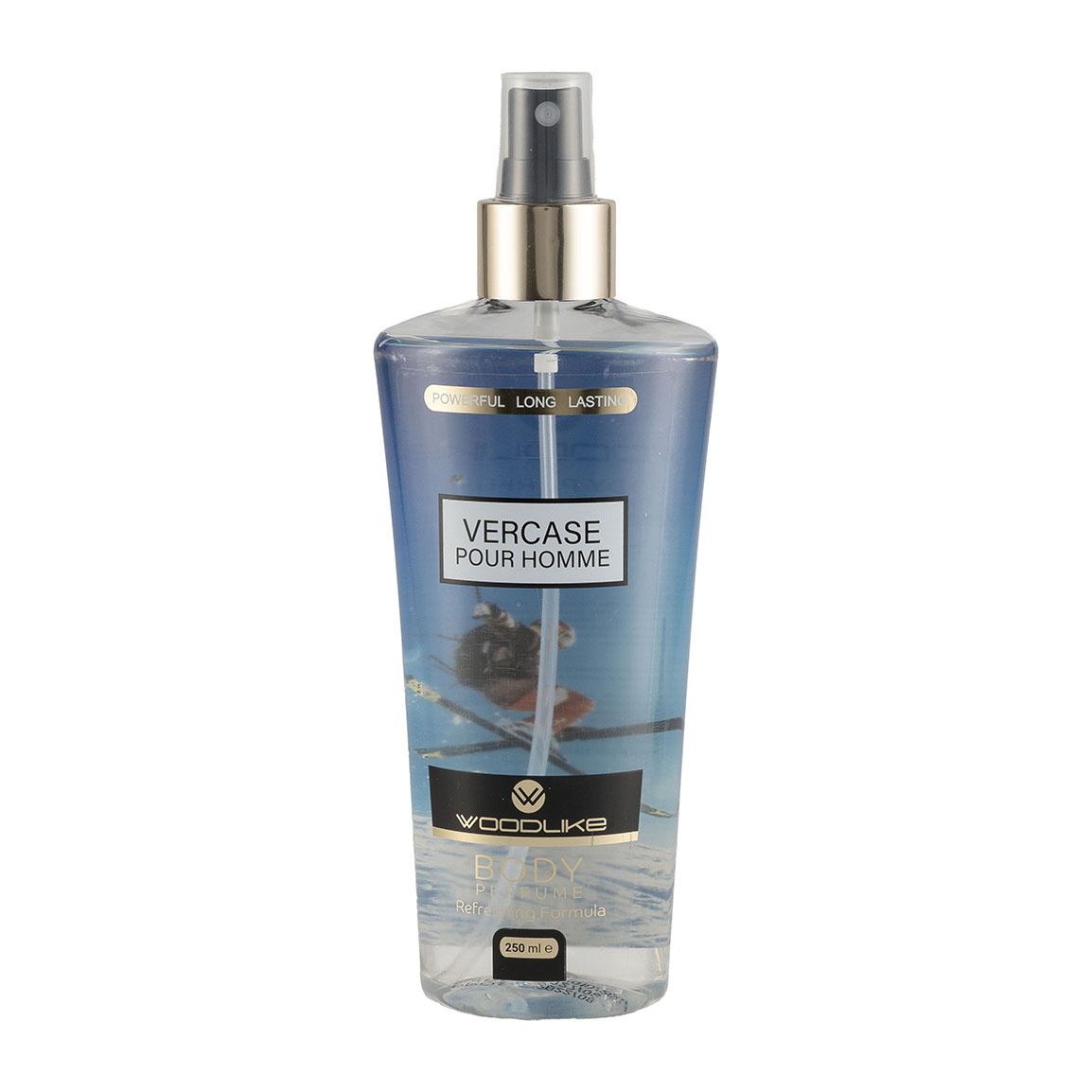 بادی اسپلش مردانه مدل VERCASE POUR HOMME حجم 250 میلی لیتر