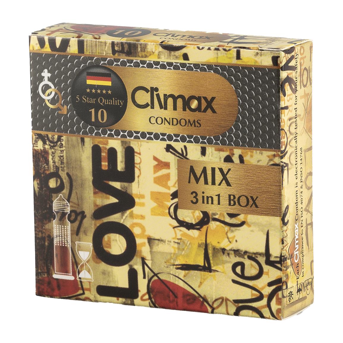 کاندوم مدل Mix بسته 3 عددی