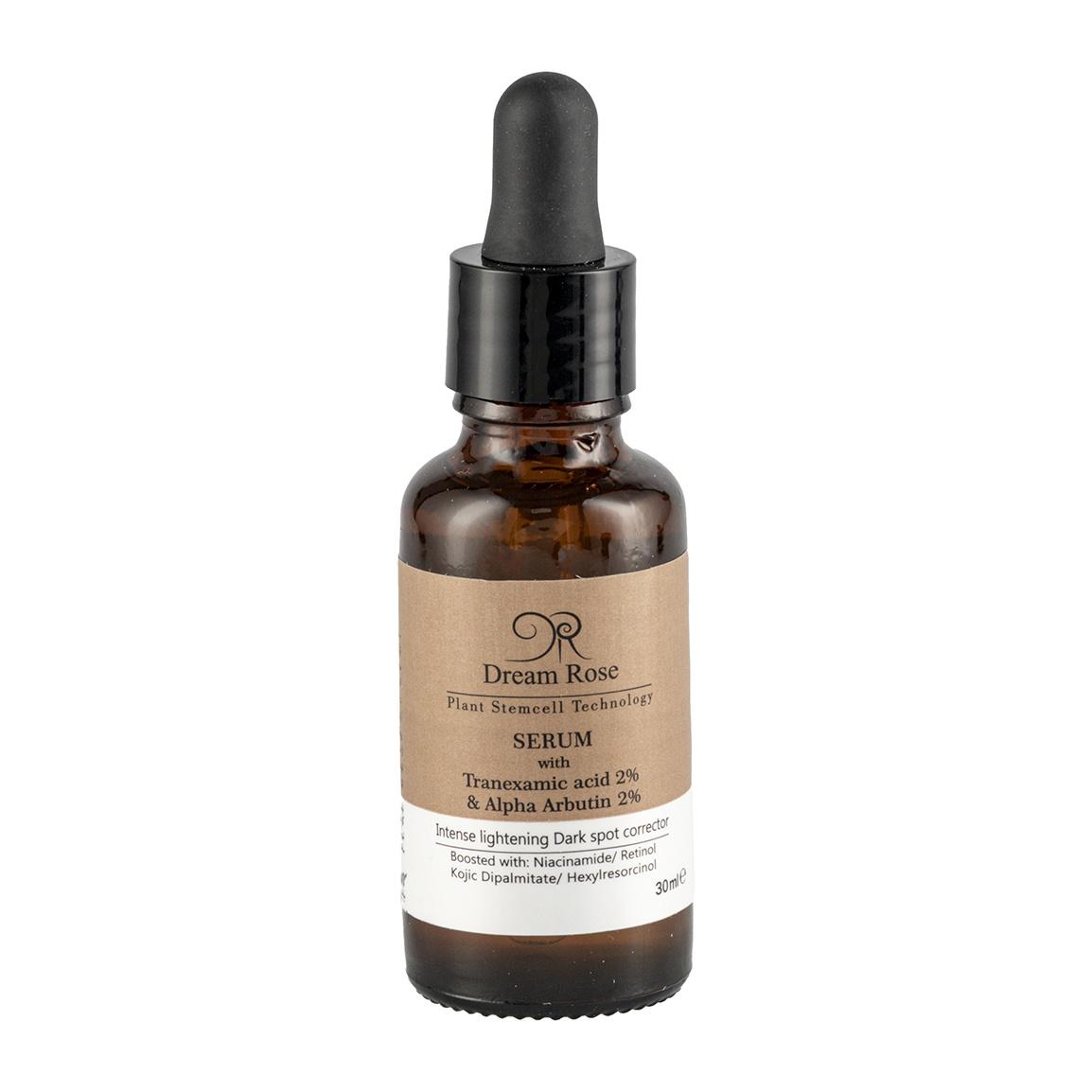 سرم ترنگزامییک اسید %2 و آلفاآربوتین %2 حجم 30 میلی لیتر