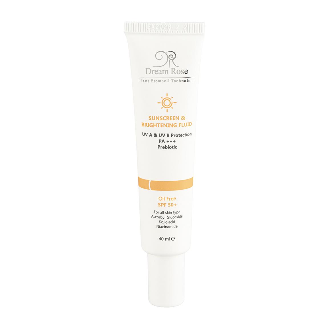 فلویید ضد آفتاب بی رنگ مدل ضد لک با SPF50 حجم 40 میلی لیتر