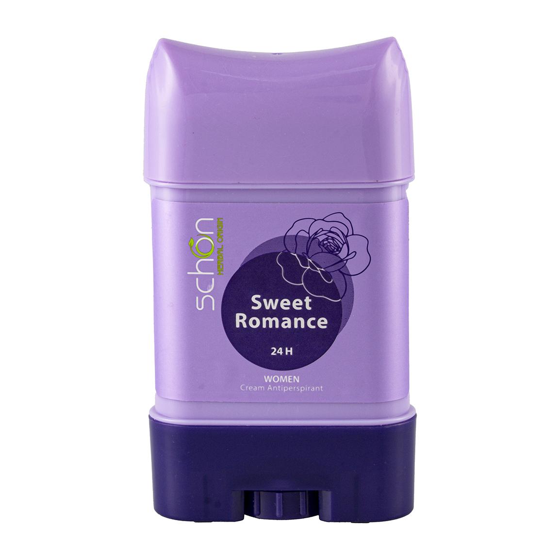دئودورانت کرمی زنانه مدل Sweet Romance حجم 75 میلی لیتر