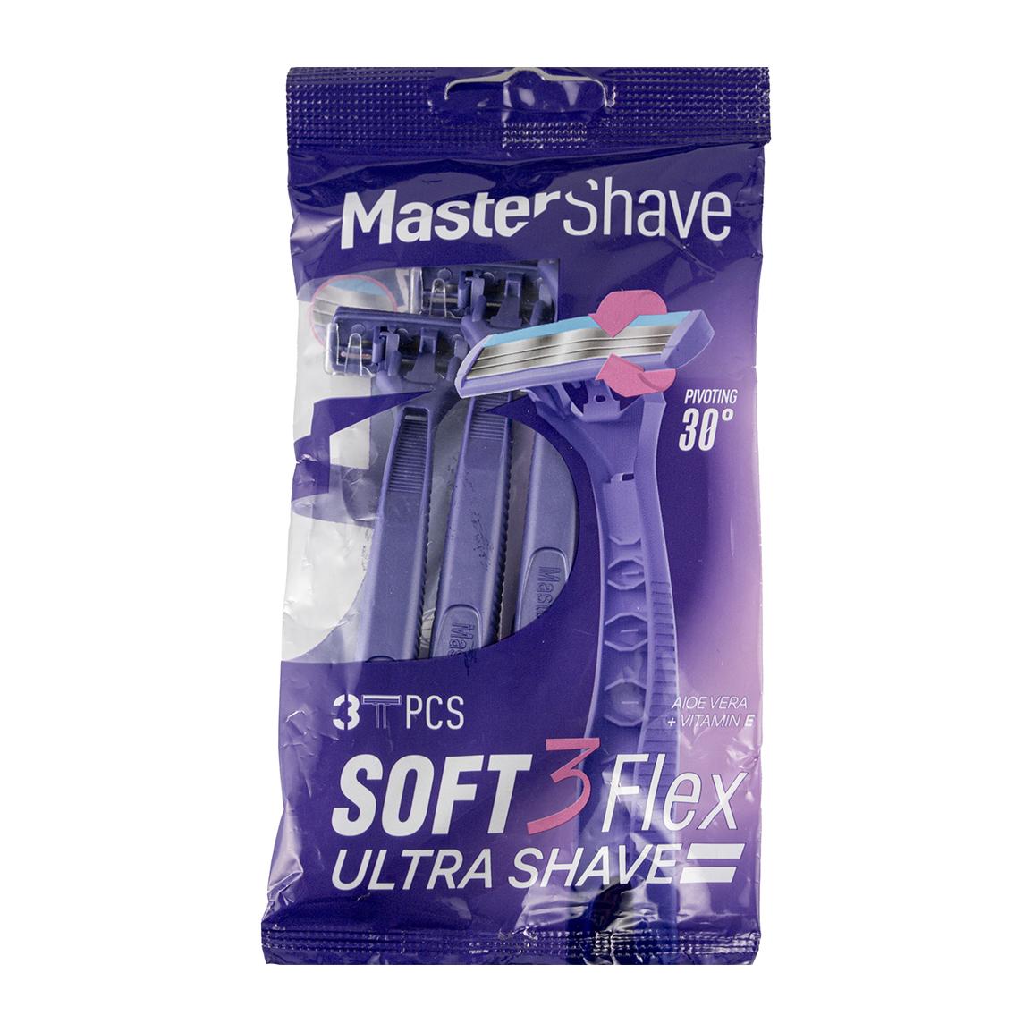 خودتراش سه لبه مدل Soft بسته 3 عددی