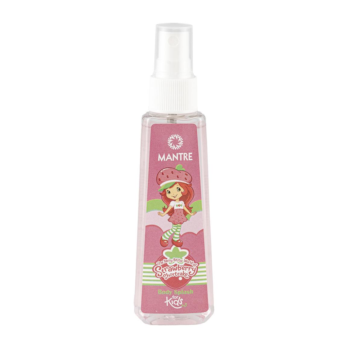 بادی اسپلش کودک مدل Strawberry Girl حجم 80 میلی لیتر