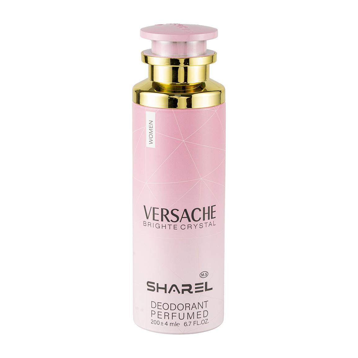 اسپری دئودورانت زنانه مدل Versache Bright Crystal حجم 200 میلی لیتر