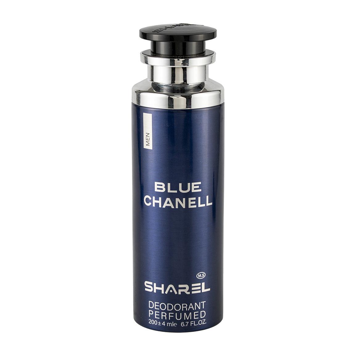 اسپری دئودورانت مردانه مدل Blue Chanell حجم 200 میلی لیتر