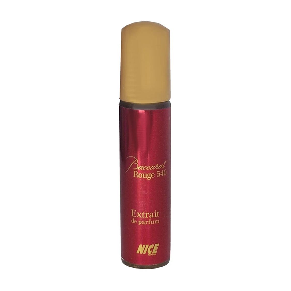 عطر جیبی زنانه مدل  Baccarat Rouge 540 حجم 30 میلی لیتر