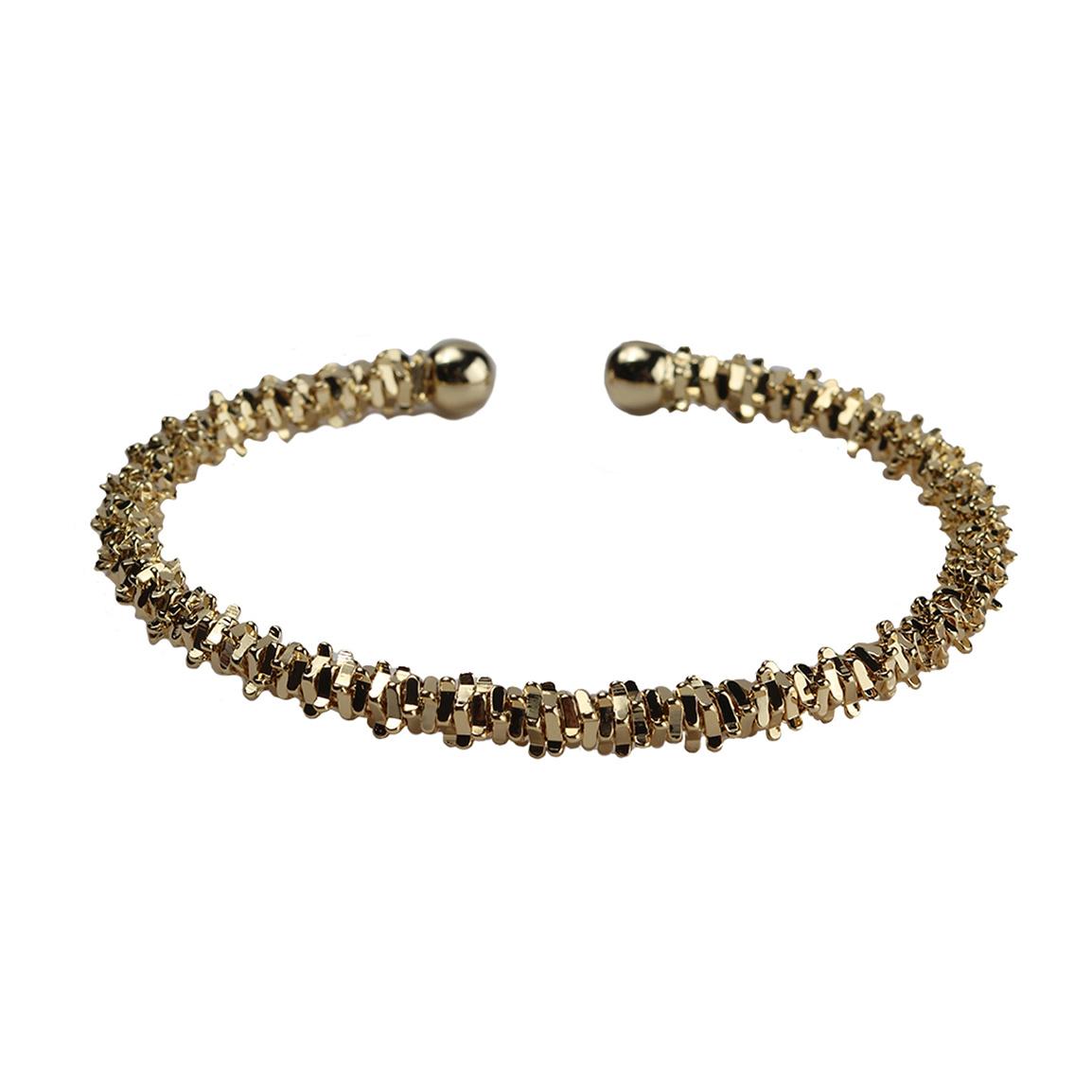 دستبند خاویاری طلایی