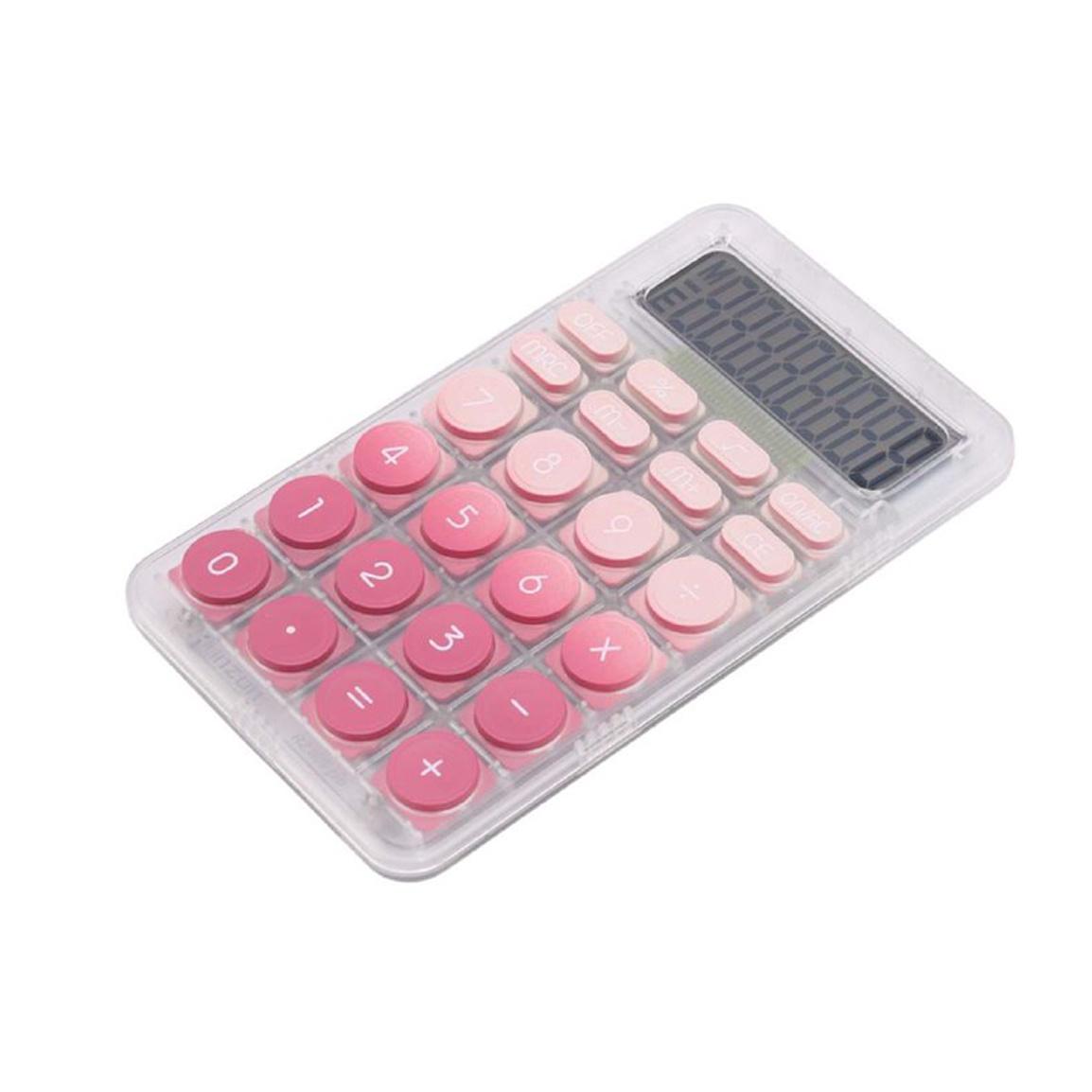 ماشین حساب شفاف رنگی کوچک کد 420-13