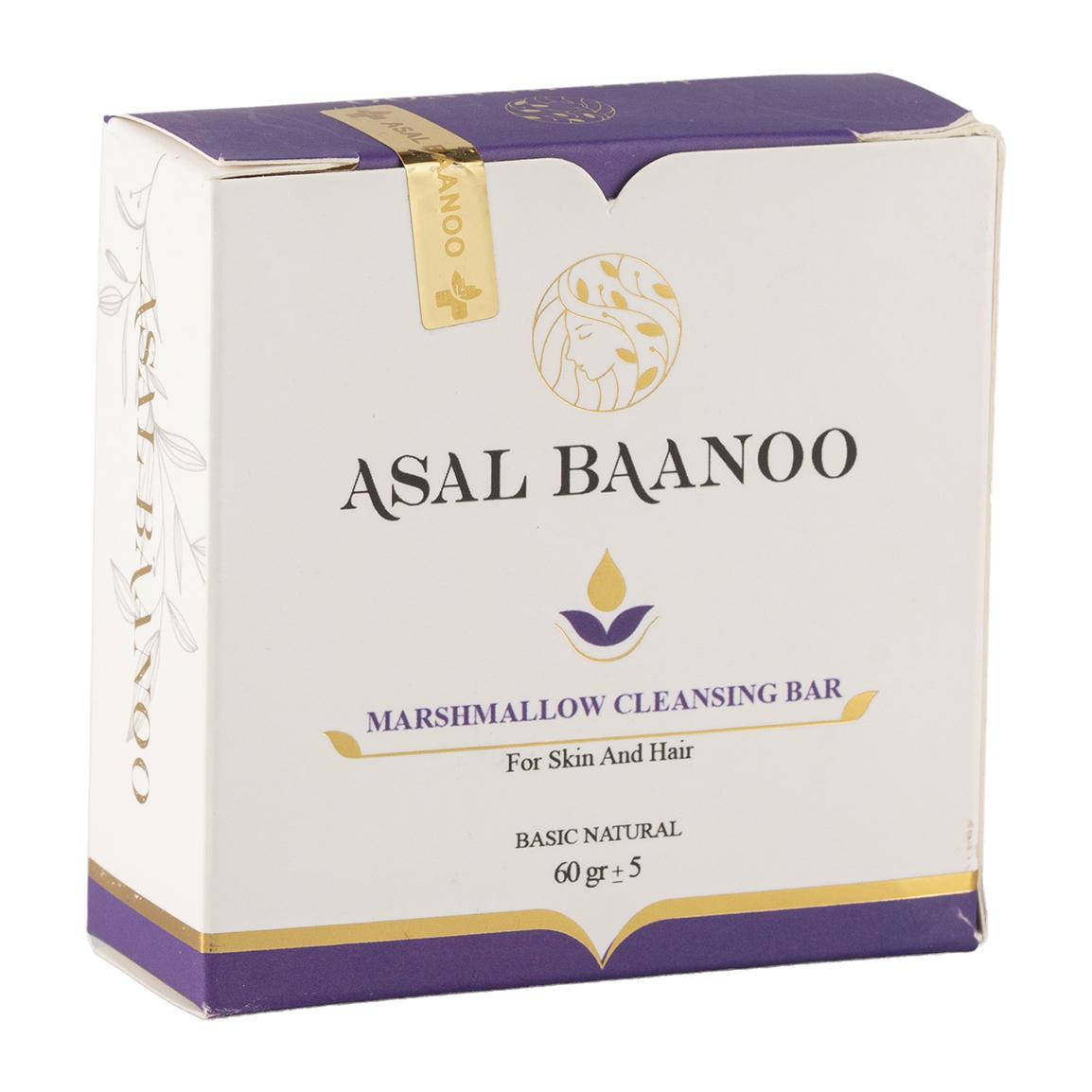 پن شستشو حاوی عصاره گل ختمی مناسب پوست و مو وزن 60 گرم